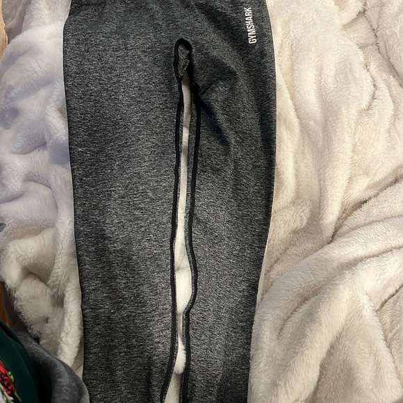 Gymshark Adapt Marl Seamless leggings-Black Marl - Picture 4 of 7